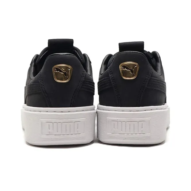 PUMA Platform Premium Logo 'Black White' Women's-4