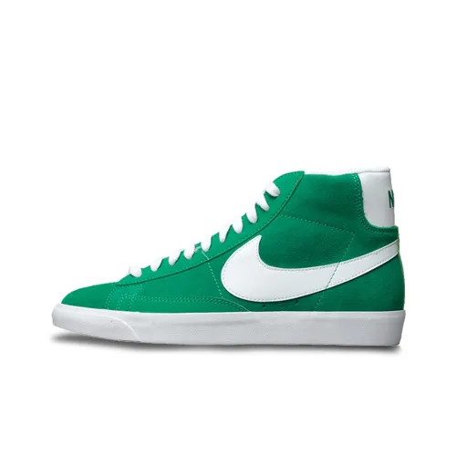 Nike Blazer Skateboard Shoes Men Mid-Top White/Green