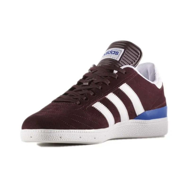 Adidas Originals Busenitz Pro Breathable Lightweight Low-Top Skateboard Shoes Men's Dark Coffee-2