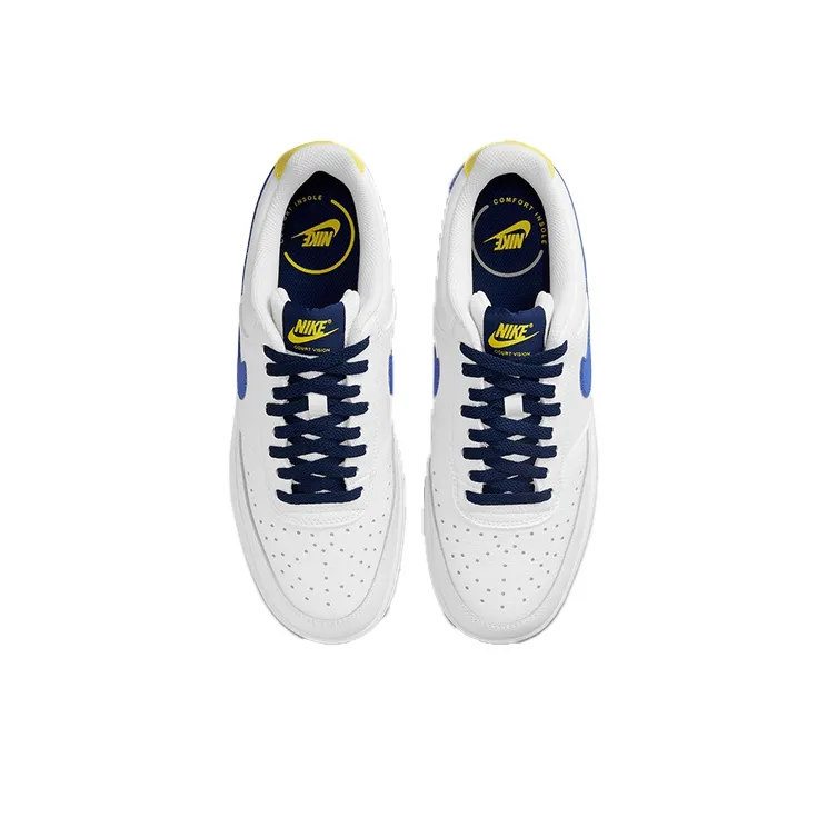 Nike Court Vision Low 'White Blue Void'-3