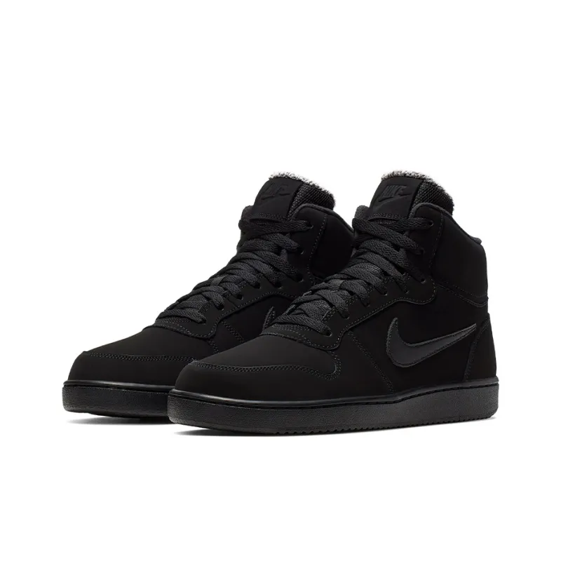 Nike Ebernon Mid Se Triple Black-2