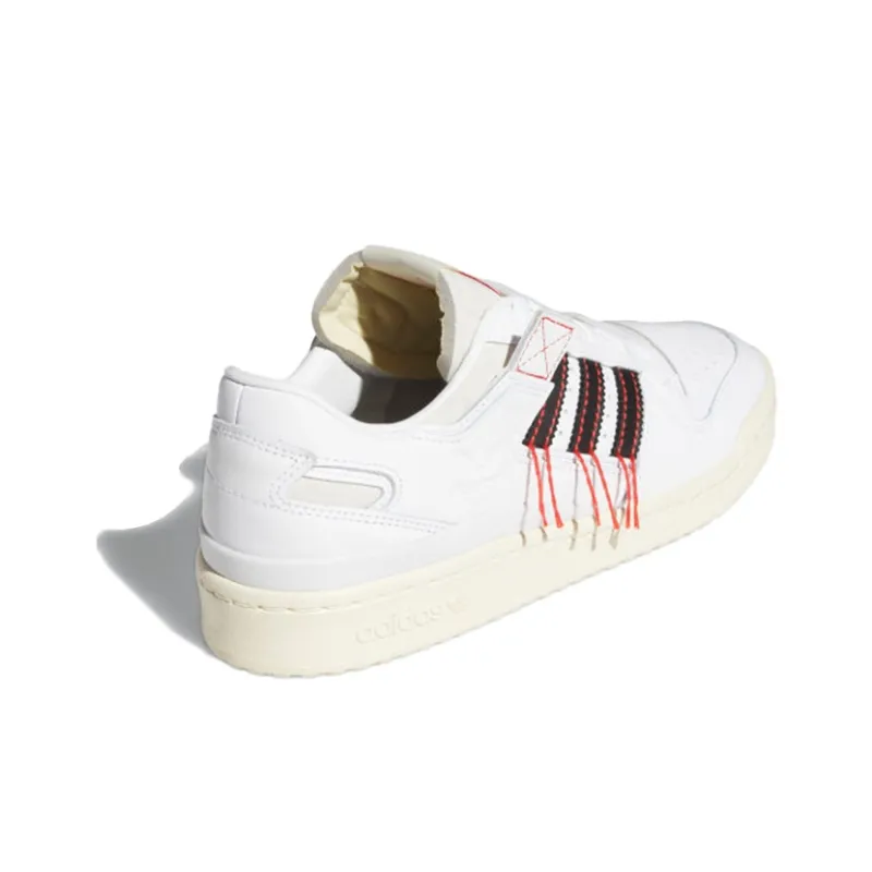 Adidas Forum 84 Low Premium 'White Easy Yellow'-3