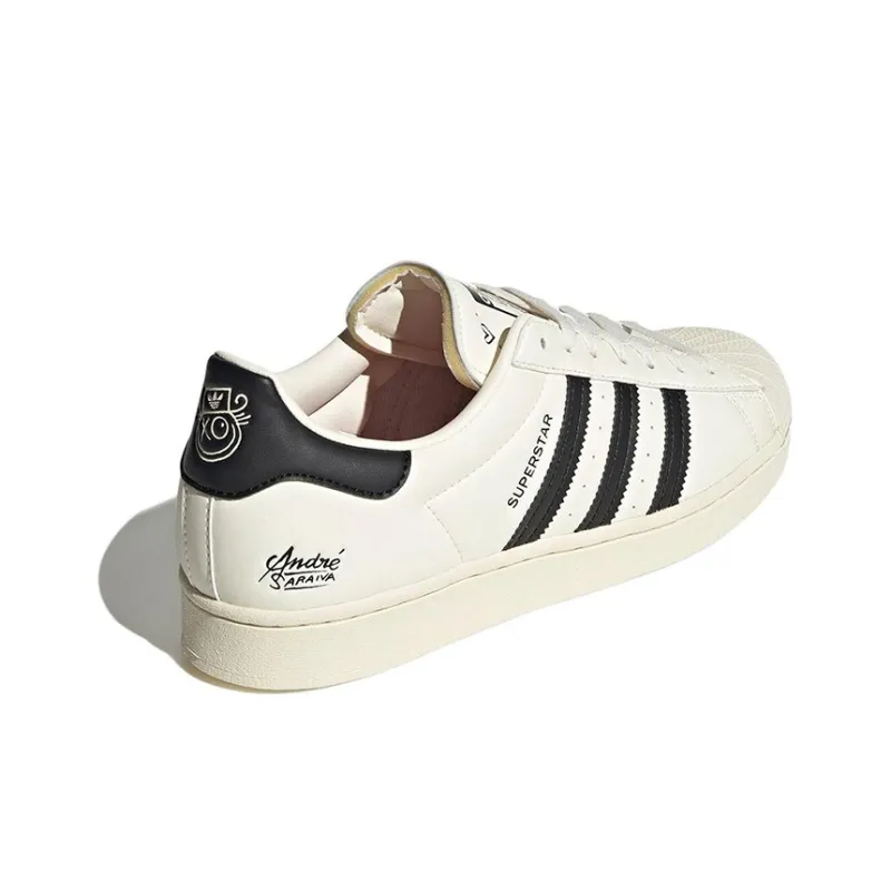 Adidas Superstar Andre Saraiva Chalk White Black-3