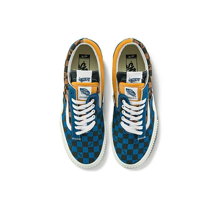 Cap Mash Vans Low Lx '2 Tone Checkerboard Mykonos Blue Apricot'-2