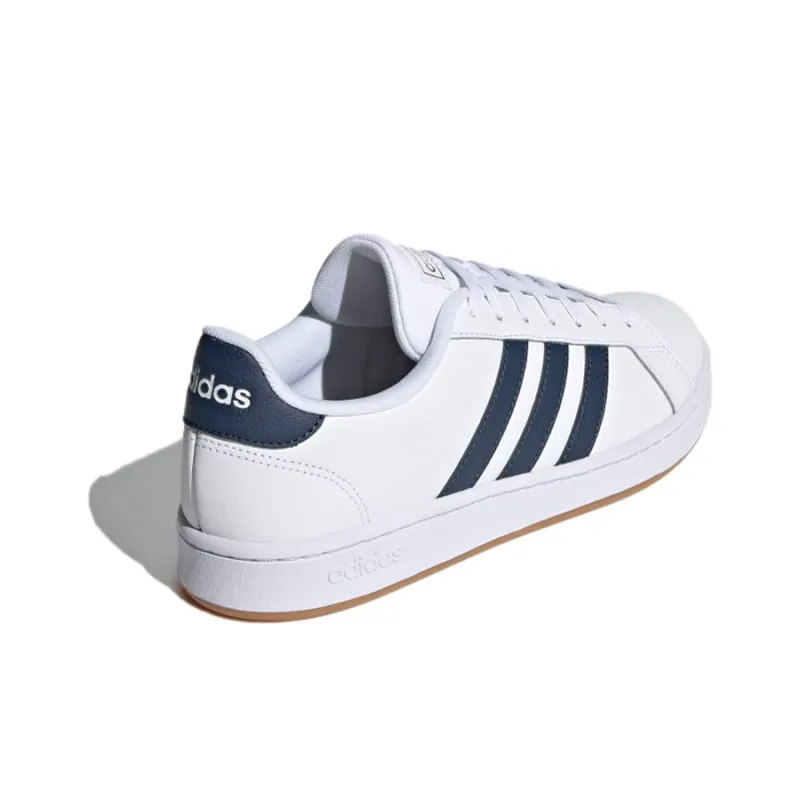 Grand Court Adidas Neo 'White Crew Navy Gum'-3