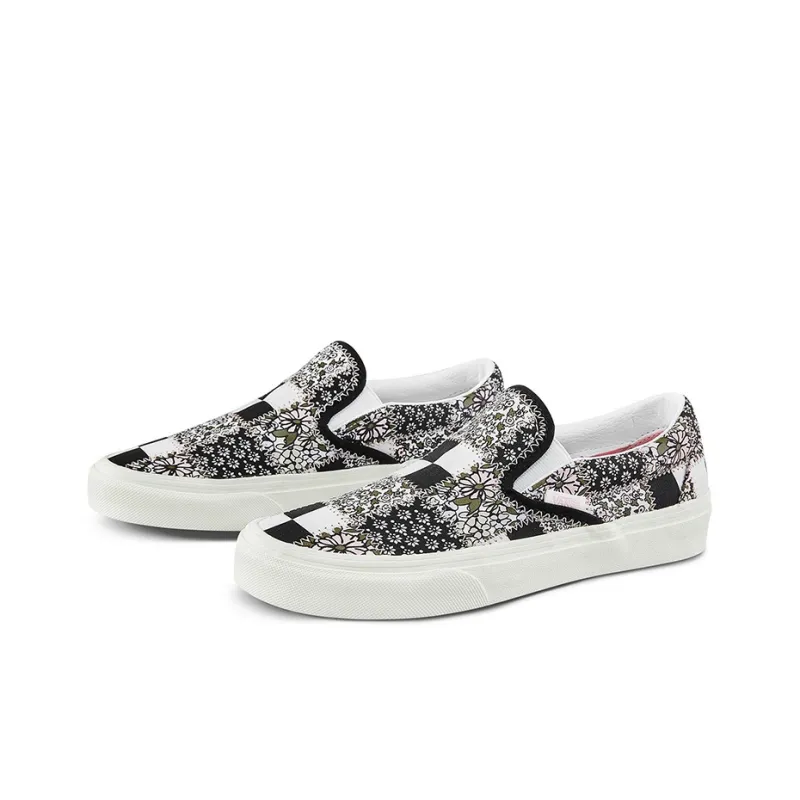 Vans Ua Classic Slip On Floral Patchwork-1