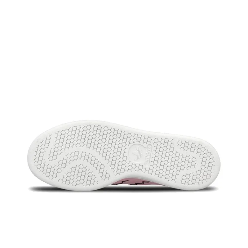 Adidas Originals StanSmith 'Pink Black' Women's-4