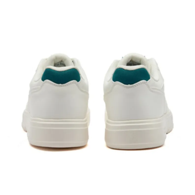 361° Non-slip Lightweight Low-Top Skateboard Shoes Men's Feather White-3