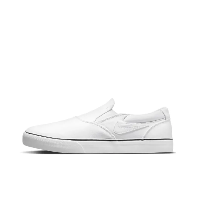 Nike Chron 2 Slip Sb 'Triple White'-0