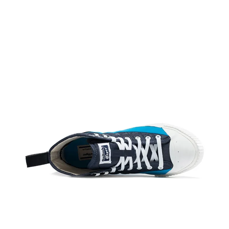 Onitsuka Tiger Ok Basketball Rb Wear-Resistant Balance High-Top Skateboard Shoes Unisex Dark Blue-2