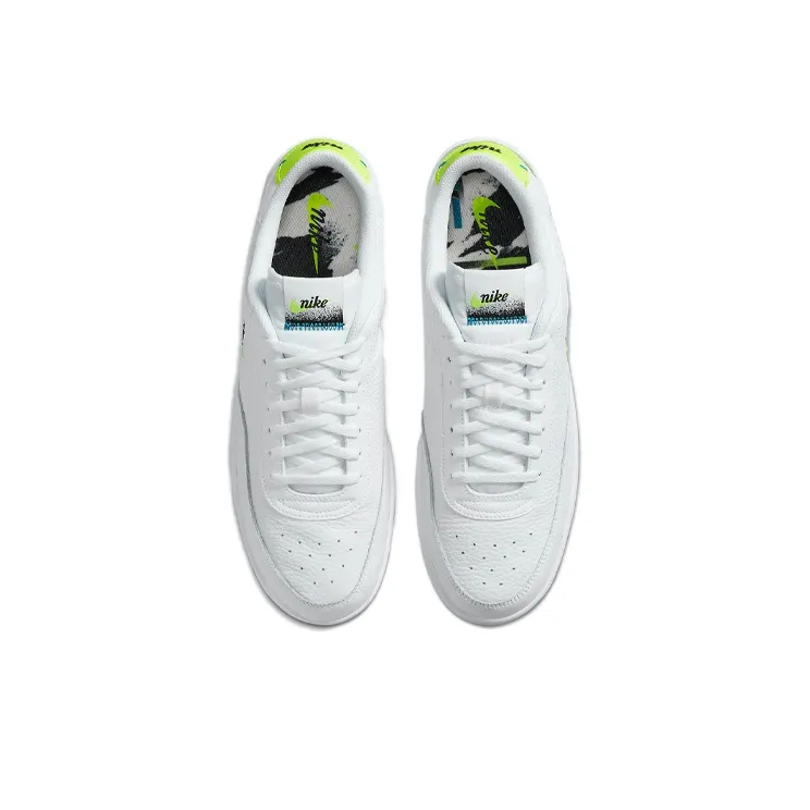 Nike Court Vintage Premium White Volt-3