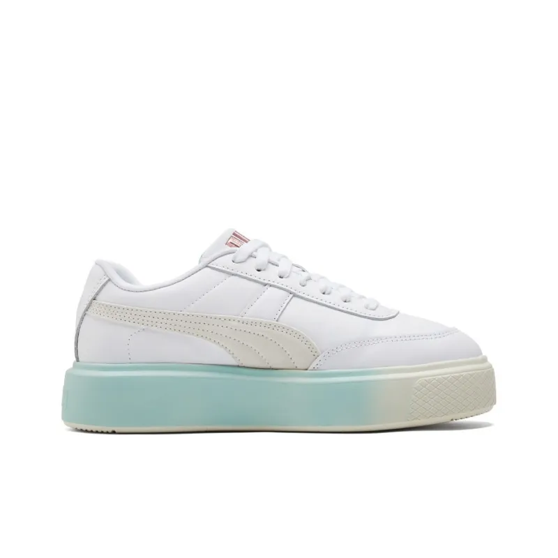 PUMA Oslo Maja Sneakers White/Pink/Blue Women's-1