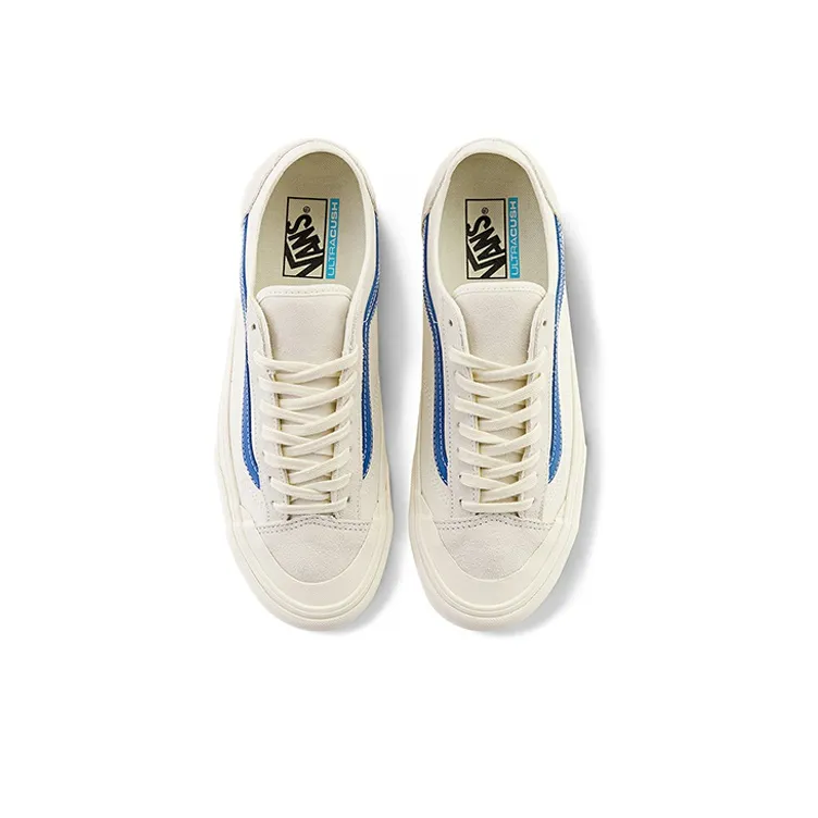 Vans Unisex Style 36 Decon Sf Shoes White/Blue-2