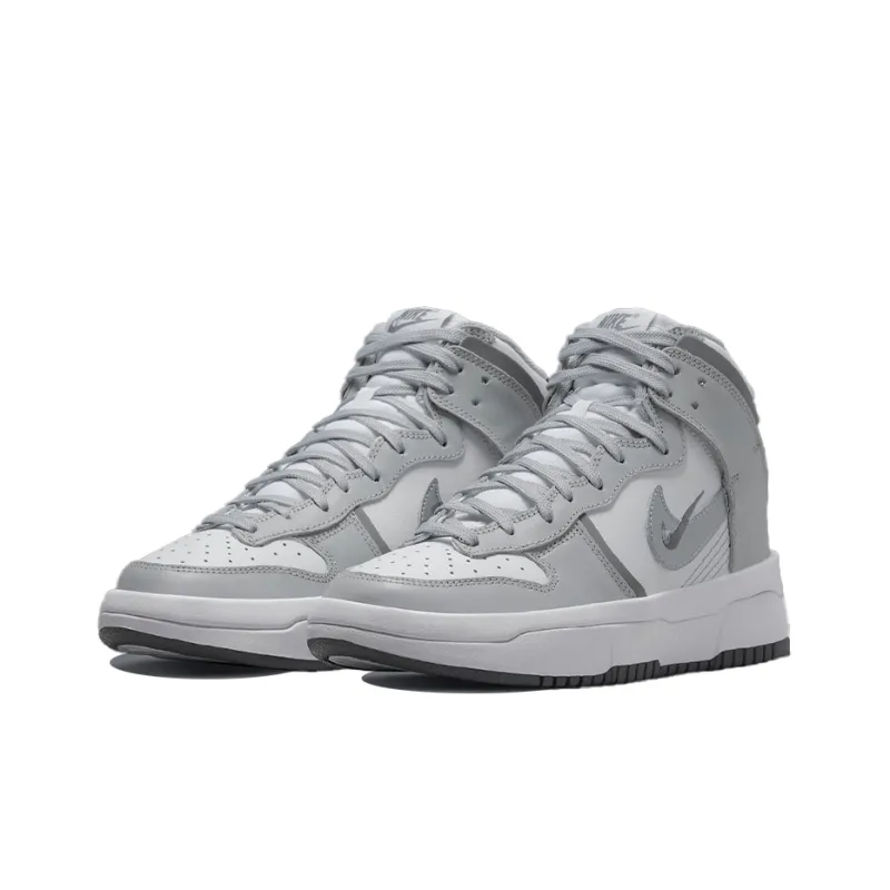 Nike Dunk High Up Light Smoke Grey Women's-2