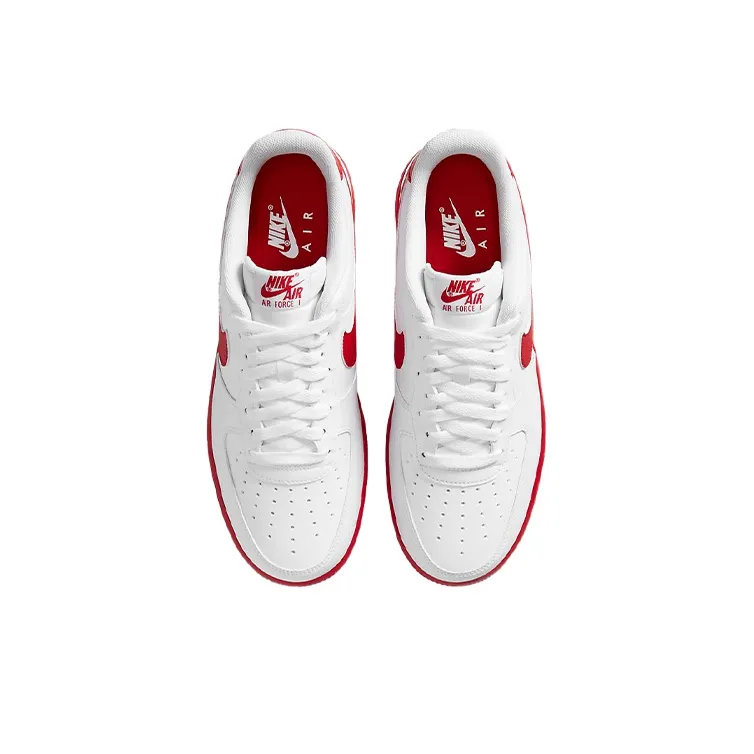 Nike Air Force 1 Low White Red Midsole-3