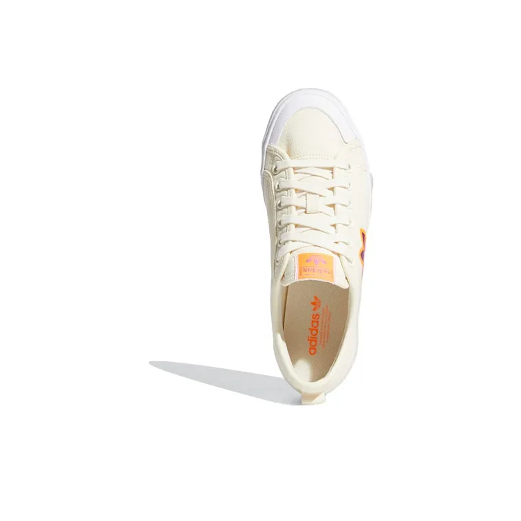 Adidas Originals Nizza Trefoil 'Creamy' Women's-4