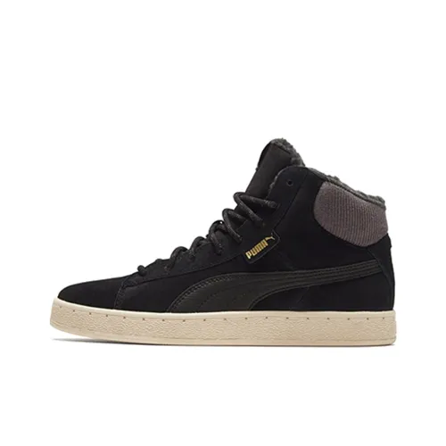 PUMA 1948 Skateboard Shoes Unisex Mid-Top Black