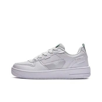 Erke Bell Lily Low Top Skateboard Shoes Women's White
