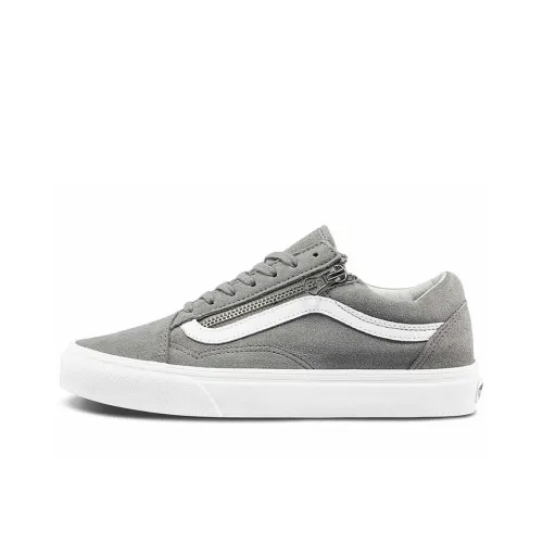 Vans Old Skool Skateboard Shoes Unisex Low-Top Gray/White