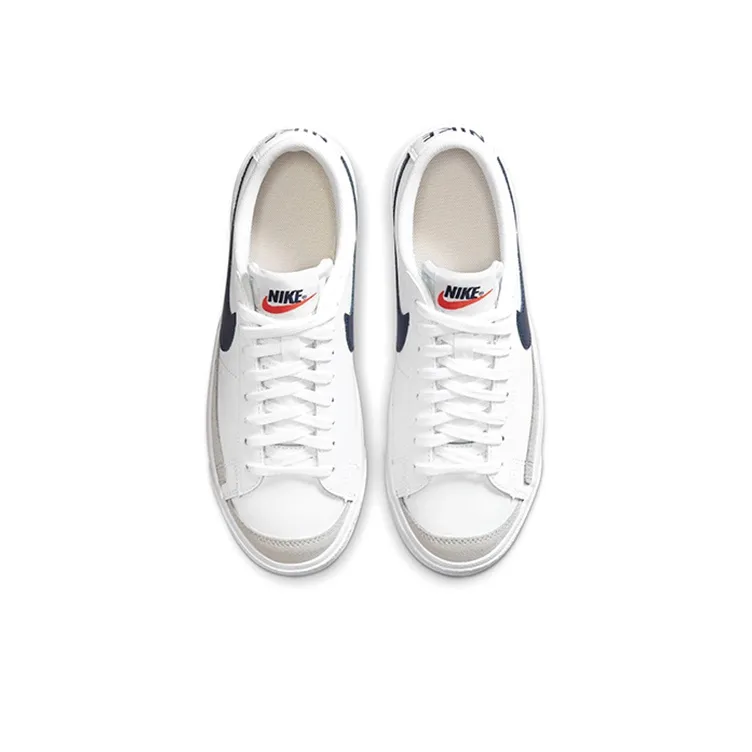 Nike Blazer Low 77 White Midnight Navy GS-3