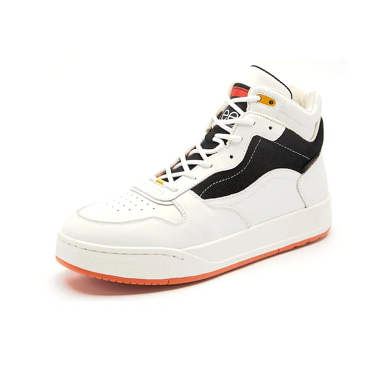 Lee Warm High-Top Skateboard Shoes Men's Light Beige-2