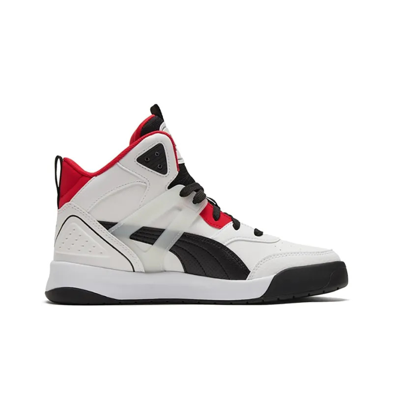 PUMA Backcourt Mid 'White Black Red'-1