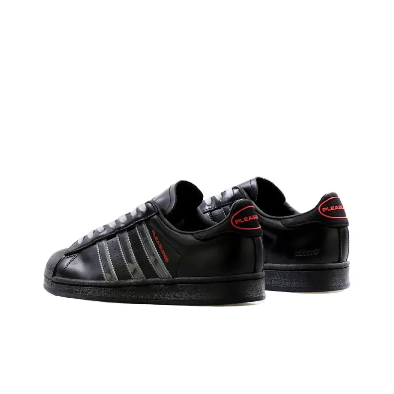 Superstar Pleasures X Adidas Originals 'Black'-3