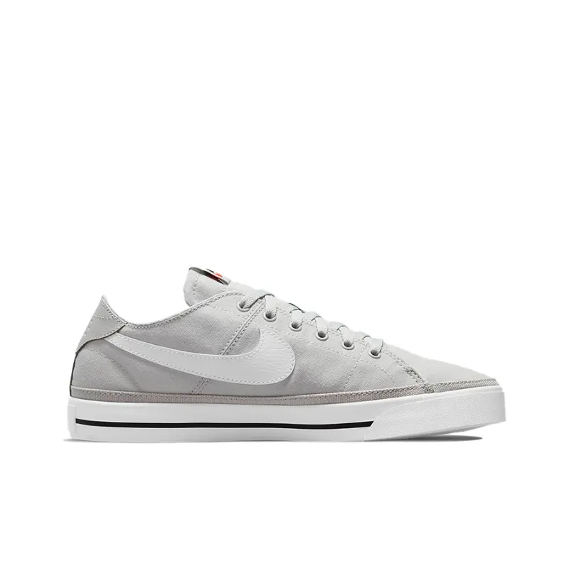 Nike Court Legacy Canvas Low Top Sneakers Grey 'Gray White'-1
