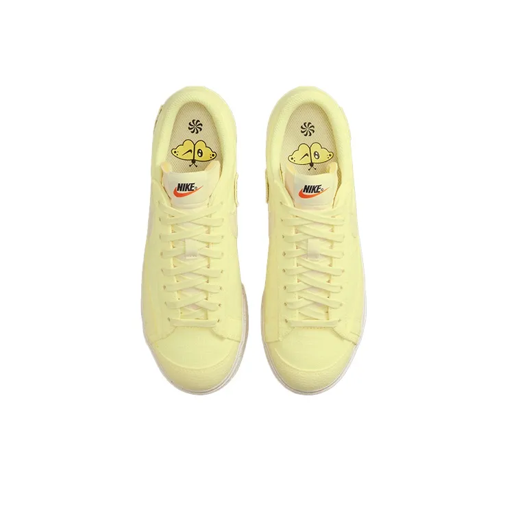 Nike Blazer Low Platform Se Next Nature Air Sprung Citron Tint Women's-3