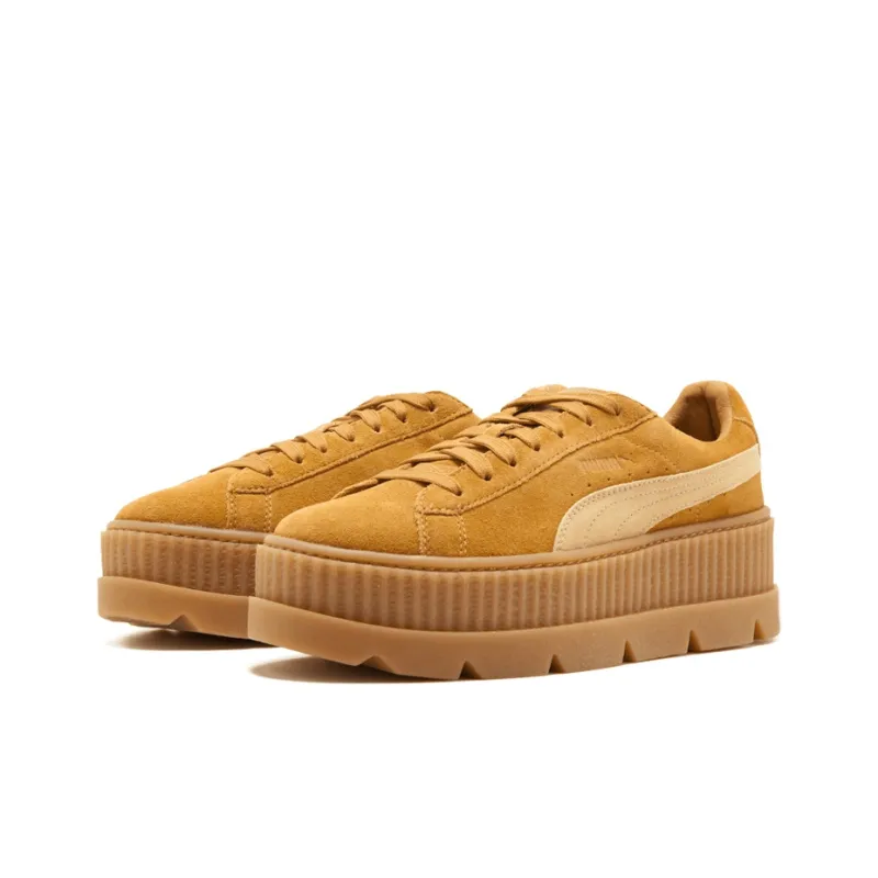 PUMA Cleated Creeper Rihanna Fenty Golden Brown Women's-1