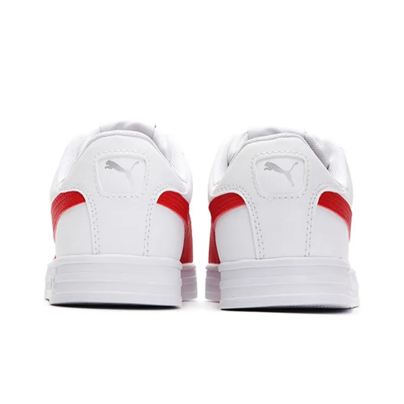 PUMA Smash Vulc V3 Lo 'White High Risk Red'-3
