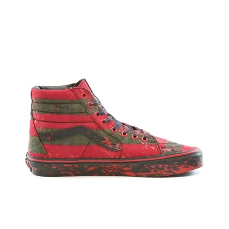 Vans Sk8 Hi Horror Pack Nightmare On Elm Street Freddy Krueger-1