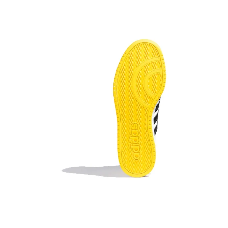 Adidas Neo Hoops 2.0 'Black White Yellow'-5