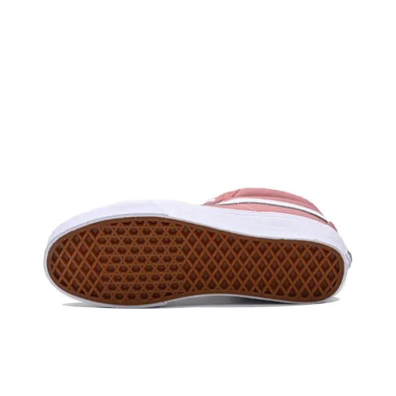 Vans Sk8 Mid Pink Unisex Rose Red-4