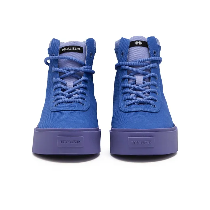 EQLZ EQUALIZER Fault High Skateboard Shoes Unisex Indigo Misprint-4