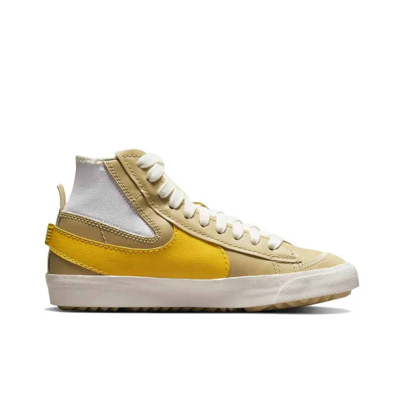 Nike Blazer Mid 77 Jumbo Wheat Grass Vivid Sulfur Sail Women's-1