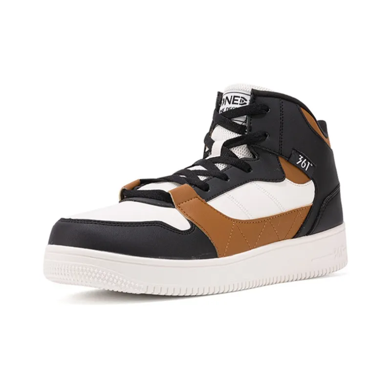 361° High Top Winter Padded Skateboard Shoes Men's Raven-2
