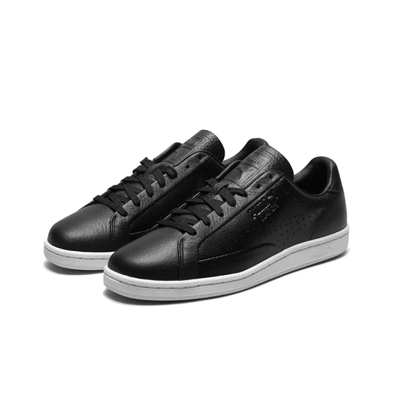 PUMA Match 74 Tumbled Black Casual Low Board Shoes 'Black White'-2