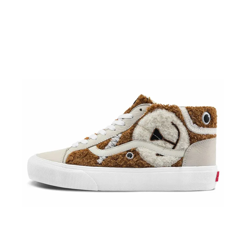 Vans Mid Zoo Skool Unstuffed Animal Bear-0