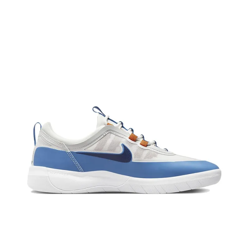 Nike Nyjah Free 2 Sb 'White Dutch Blue'-1