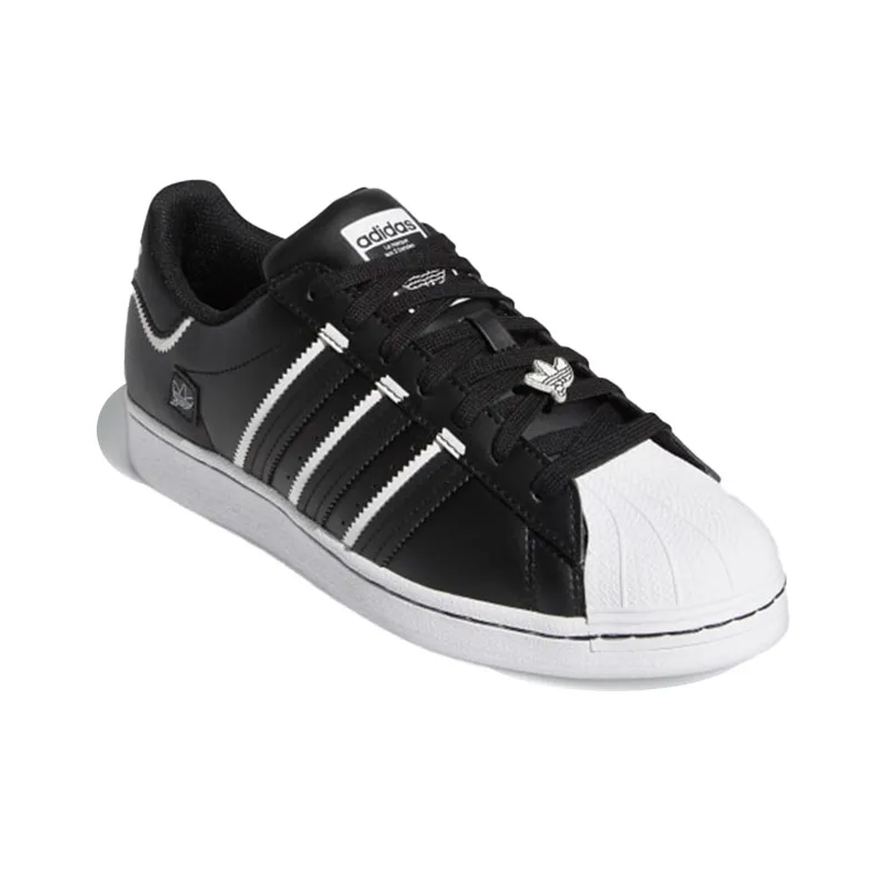 Superstar Adidas Originals 'Black White'-2