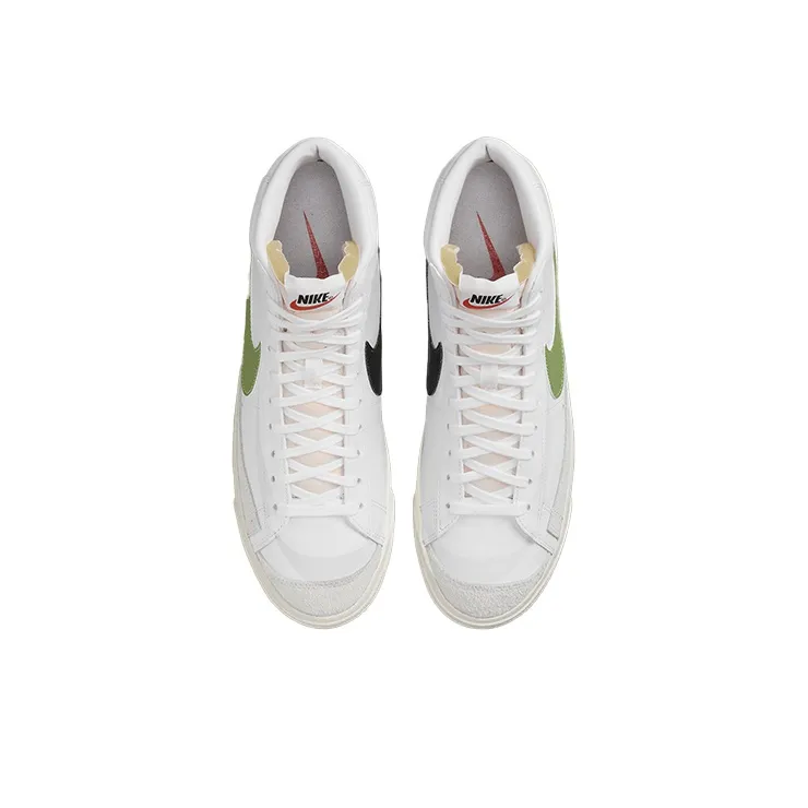 Nike Blazer Mid 77 Vintage Mismatched Swoosh Chlorophyll Black-3