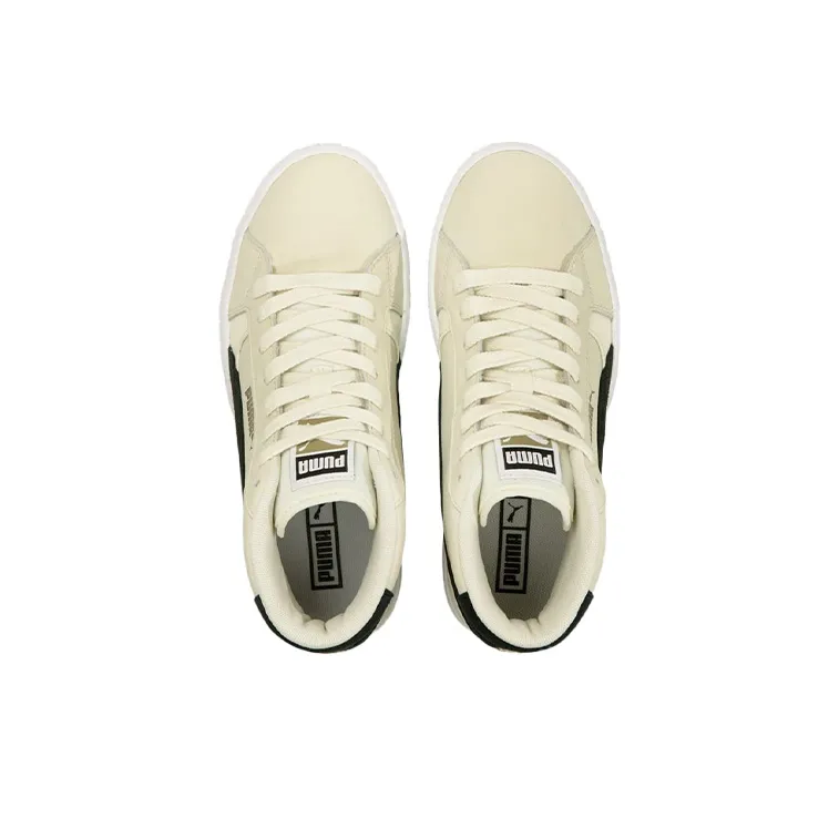 PUMA Cali Star Mid Ws Wear-resistant And Lightweight Mid-Top Skateboard Shoes Women's Cream-2