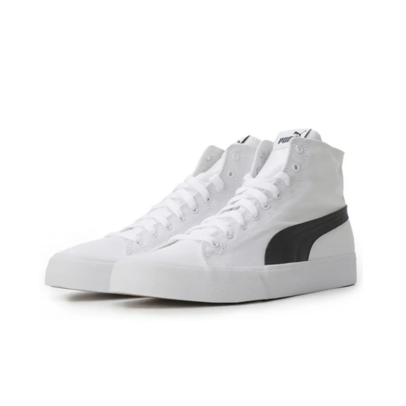 PUMA Bari Mid 'White Black'-2