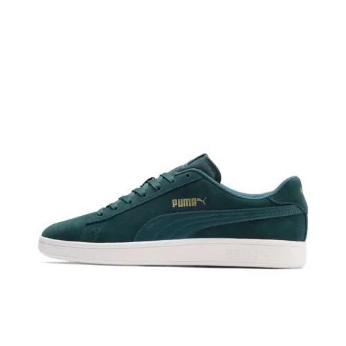 PUMA Smash V2 Skateboard Shoes Men Low-Top Blue Pine