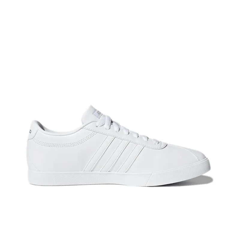 Adidas Neo Courtset Lightweight Low-Top Skateboard Shoes Women's Bright White-1