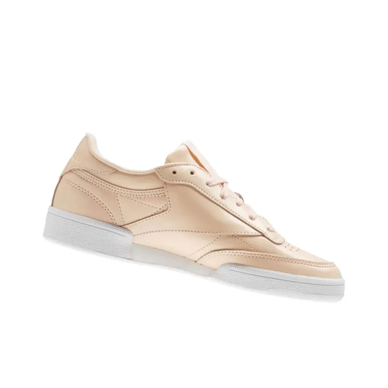 Reebok Club C Skateboard Shoes Women's Low Top Pink-3