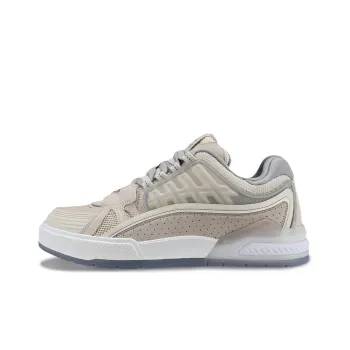 LiNing Millennium Era Anti Slip Wear Resistant Low Top Skateboard Shoes Women's White
