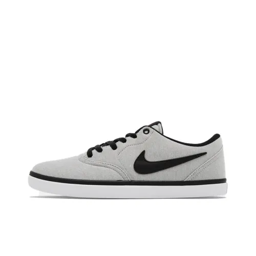 Nike SB Check Skateboard Shoes Men Low-Top Gray