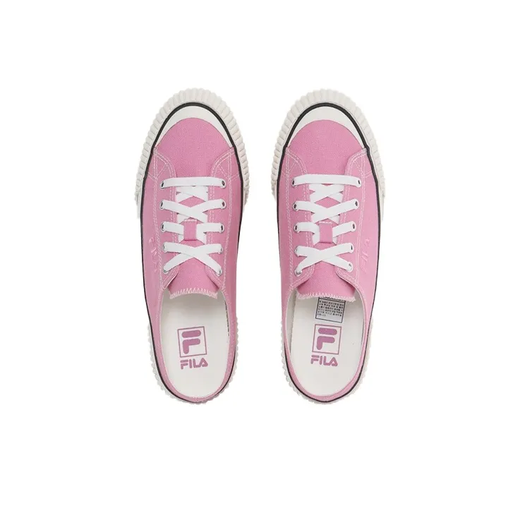 FILA Bumper Mule Ver 2 Slip Resistant, Abrasion Resistant, Breathable Low Top Skateboard Shoes Unisex Pink-2